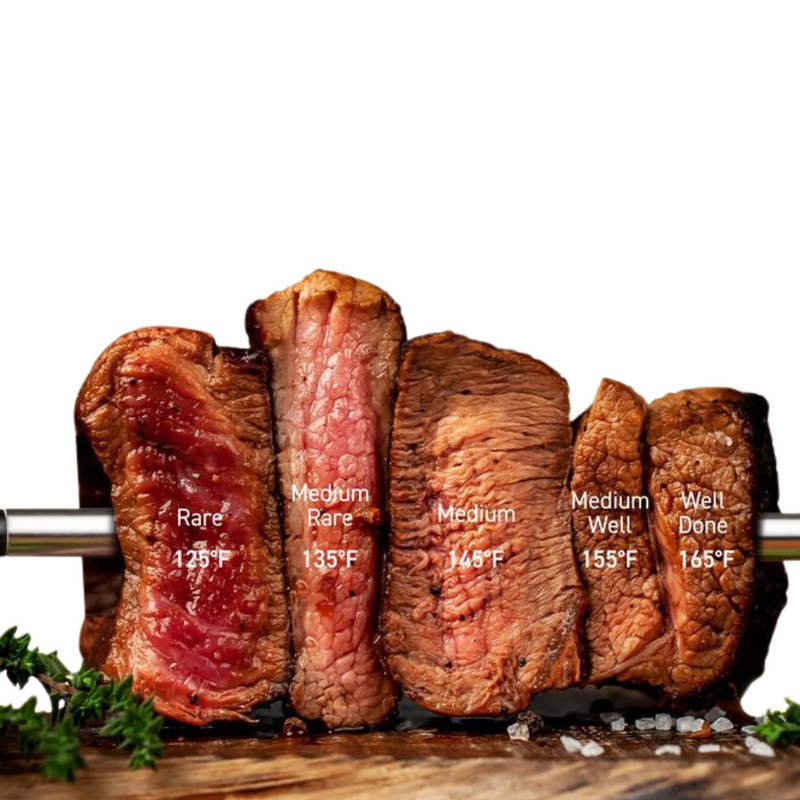 Dual-Sensor Wireless Meat Thermometer