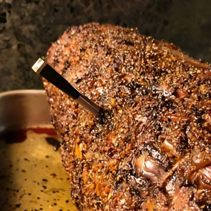 Dual-Sensor Wireless Meat Thermometer